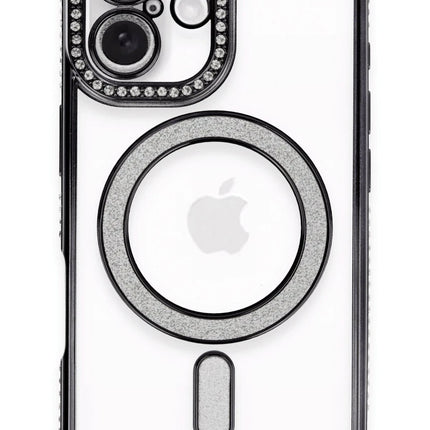iPhone 16 Joke Simli Magneticsafe Kılıf - Siyah 2