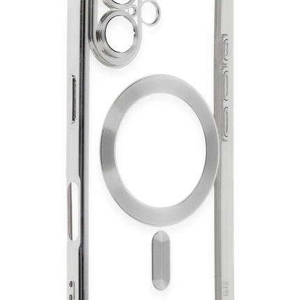 iPhone 16 Kross Magneticsafe Kapak Kılıf - Gümüş 2