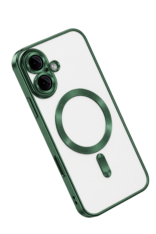 iPhone 16 Kross Magneticsafe Kapak Kılıf - Koyu Yeşil 2