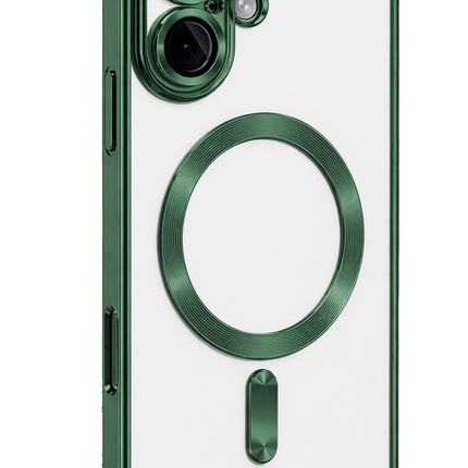 iPhone 16 Kross Magneticsafe Kapak Kılıf - Koyu Yeşil