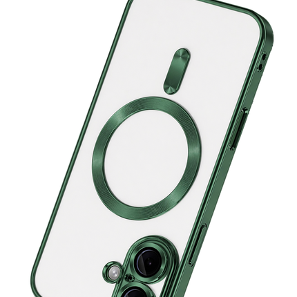 iPhone 16 Kross Magneticsafe Kapak Kılıf - Koyu Yeşil 3