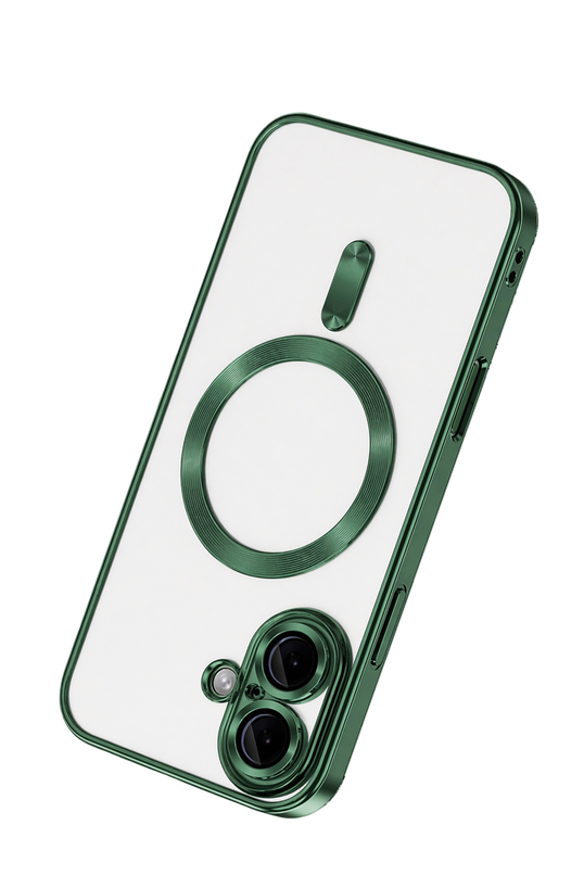 iPhone 16 Kross Magneticsafe Kapak Kılıf - Koyu Yeşil 3