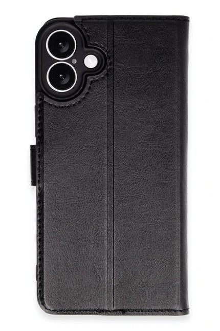 iPhone 16 Trend S Plus Kapaklı Kılıf - Siyah