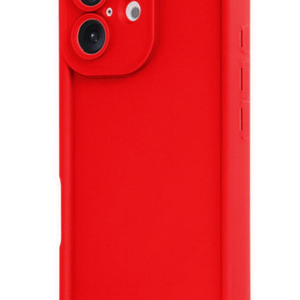 iPhone 16 Viera Silikon Kılıf - Kırmızı