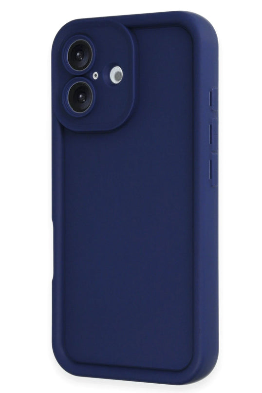 iPhone 16 Viera Silikon Kılıf - Lacivert