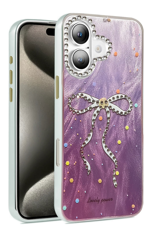 iPhone 16 Plus Blade Aynalı Desenli Kapak Kılıf - Desen 1