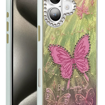 iPhone 16 Plus Blade Aynalı Desenli Kapak Kılıf - Desen 5