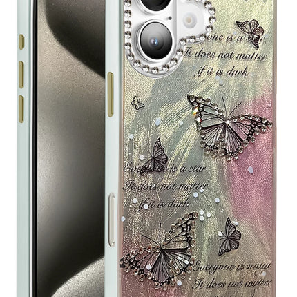 iPhone 16 Plus Blade Aynalı Desenli Kapak Kılıf - Desen 6