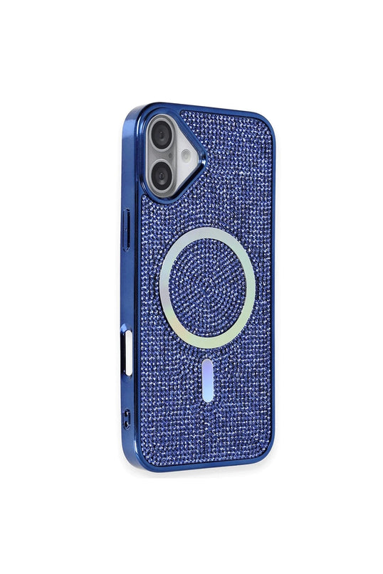 iPhone 16 Plus Helen Magsafe Kapak Kılıf - Lacivert 2