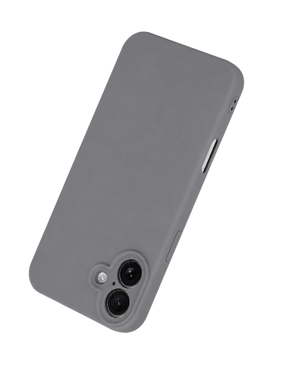 iPhone 16 Plus First Silikon Kılıf - Gri 3