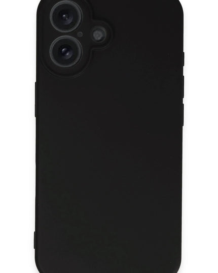 iPhone 16 Plus First Silikon Kılıf - Siyah 3