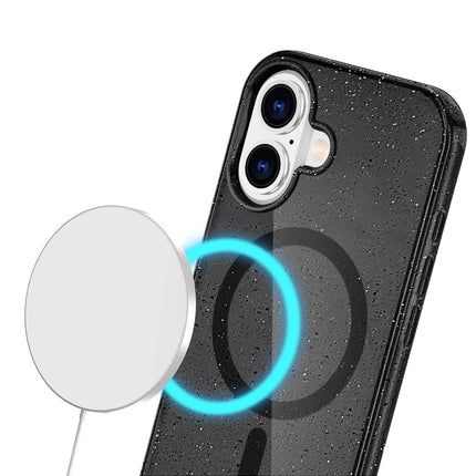 iPhone 16 Plus Star Magsafe Kapak Kılıf - Siyah 4