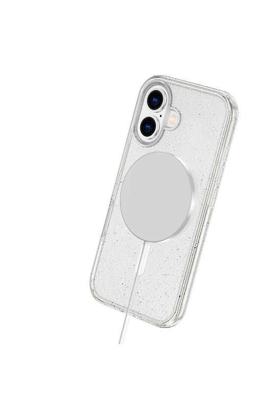 iPhone 16 Plus Star Magsafe Kapak Kılıf - Turuncu 3