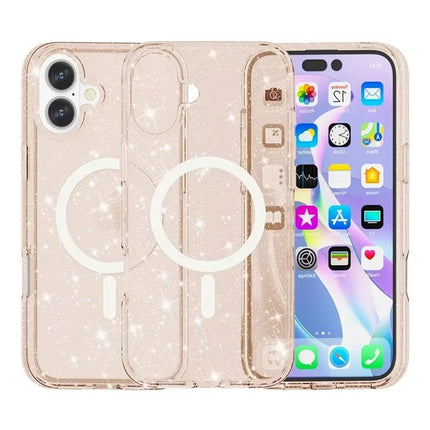 iPhone 16 Plus Star Magsafe Kapak Kılıf - Turuncu