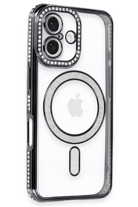 iPhone 16 Plus Joke Simli Magneticsafe Kılıf - Siyah 2