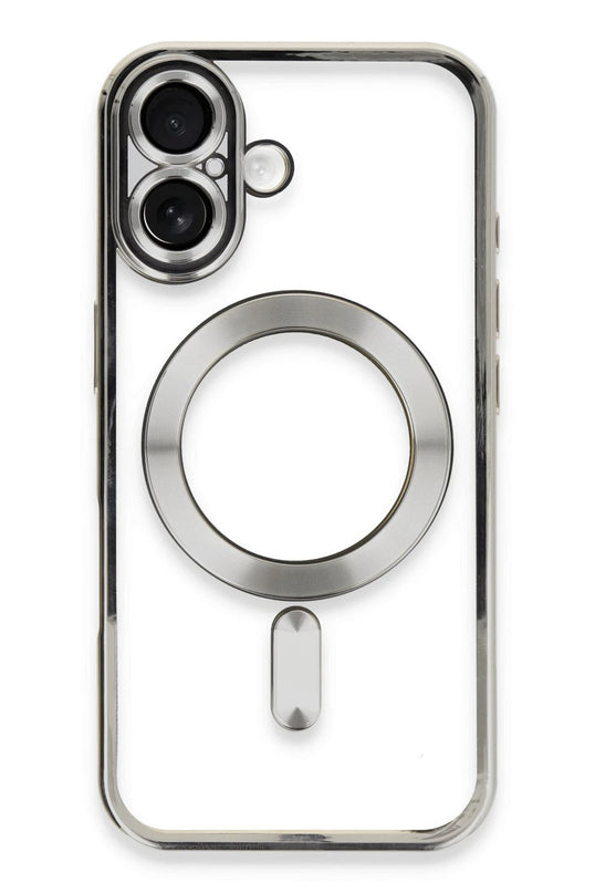 iPhone 16 Plus Kross Magneticsafe Kapak Kılıf - Gümüş