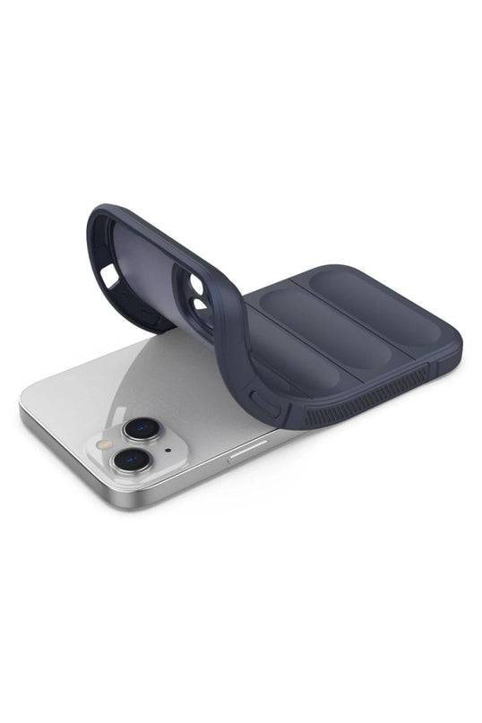 iPhone 16 Plus Optimum Silikon Kılıf - Lacivert 2