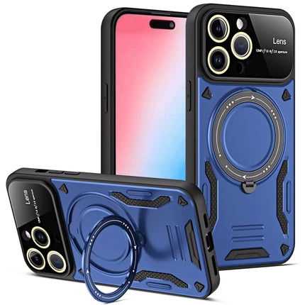 iPhone 16 Pro Joy Lens Standlı Kapak Kılıf - Lacivert