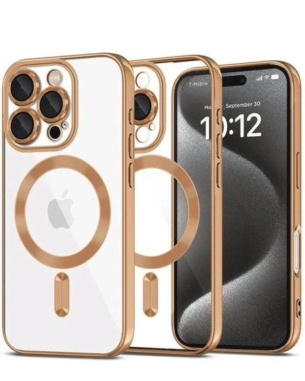 iPhone 16 Pro Kross Magneticsafe Kapak Kılıf - Çöl Titanyum