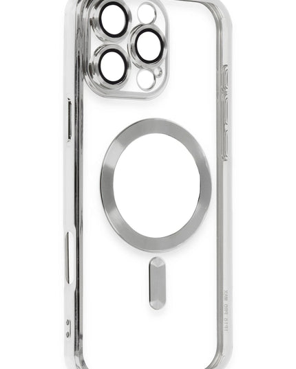 iPhone 16 Pro Kross Magneticsafe Kapak Kılıf - Gümüş 2