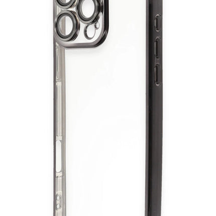 iPhone 16 Pro Razer Lensli Silikon Kılıf - Siyah 2
