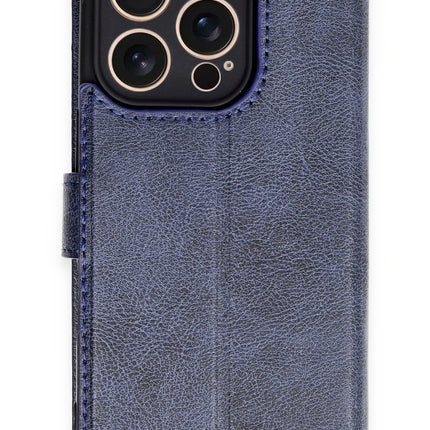 iPhone 16 Pro Trend S Plus Kapaklı Kılıf - Lacivert