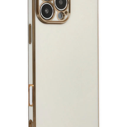 iPhone 16 Pro Volet Silikon Kılıf - Beyaz