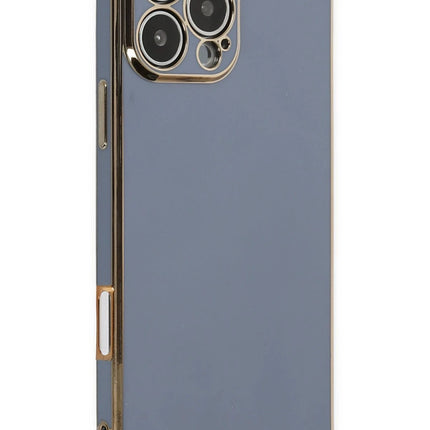 iPhone 16 Pro Volet Silikon Kılıf - Mavi