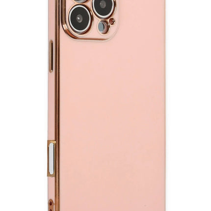 iPhone 16 Pro Volet Silikon Kılıf - Pembe
