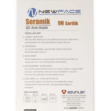 iPhone 16 Pro Max 3D Antistatik Mat Seramik Nano Ekran Koruyucu 4