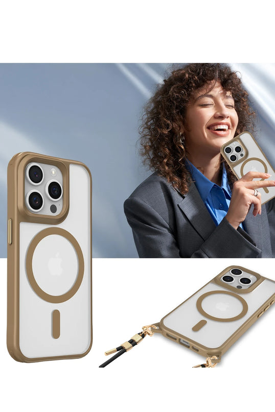 iPhone 16 Pro Max Enka Magsafe Silikon Kılıf - Siyah 4
