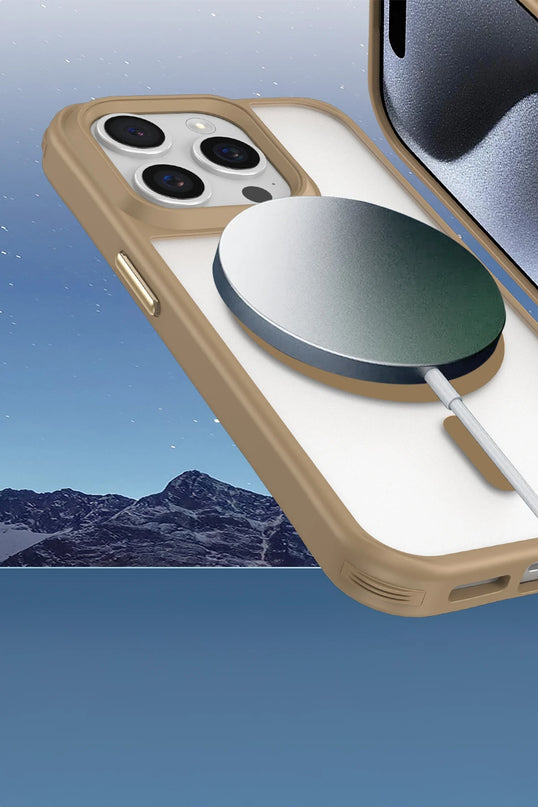 iPhone 16 Pro Max Enka Magsafe Silikon Kılıf - Titan Gri 3