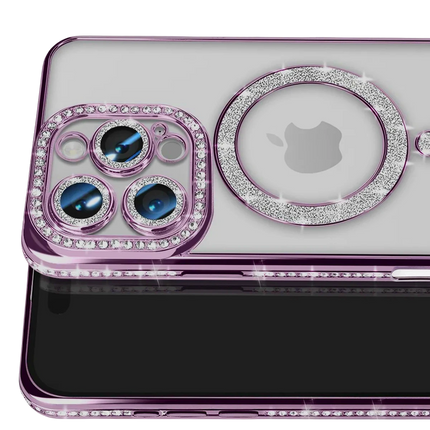 iPhone 16 Pro Max Joke Simli Magneticsafe Kılıf - Derin Mor 2