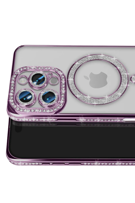 iPhone 16 Pro Max Joke Simli Magneticsafe Kılıf - Derin Mor 2
