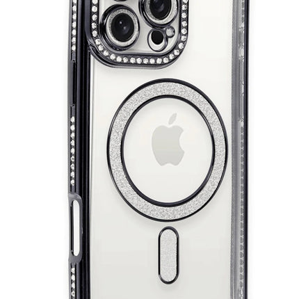 iPhone 16 Pro Max Joke Simli Magneticsafe Kılıf - Gri