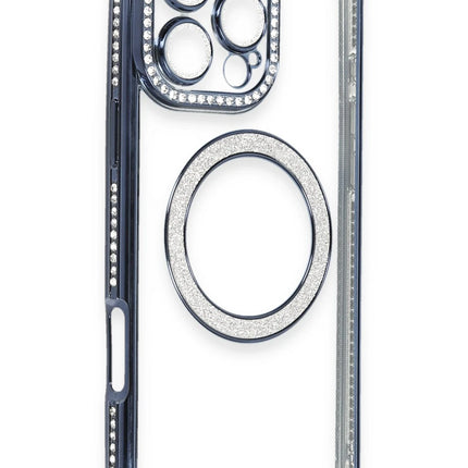 iPhone 16 Pro Max Joke Simli Magneticsafe Kılıf - Lacivert 2