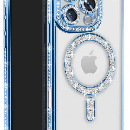 iPhone 16 Pro Max Joke Simli Magneticsafe Kılıf - Mavi