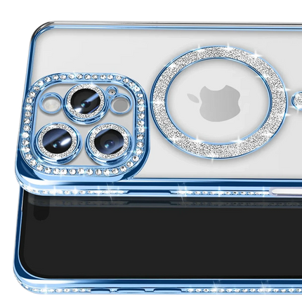 iPhone 16 Pro Max Joke Simli Magneticsafe Kılıf - Mavi 2