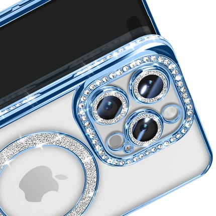 iPhone 16 Pro Max Joke Simli Magneticsafe Kılıf - Mavi 3