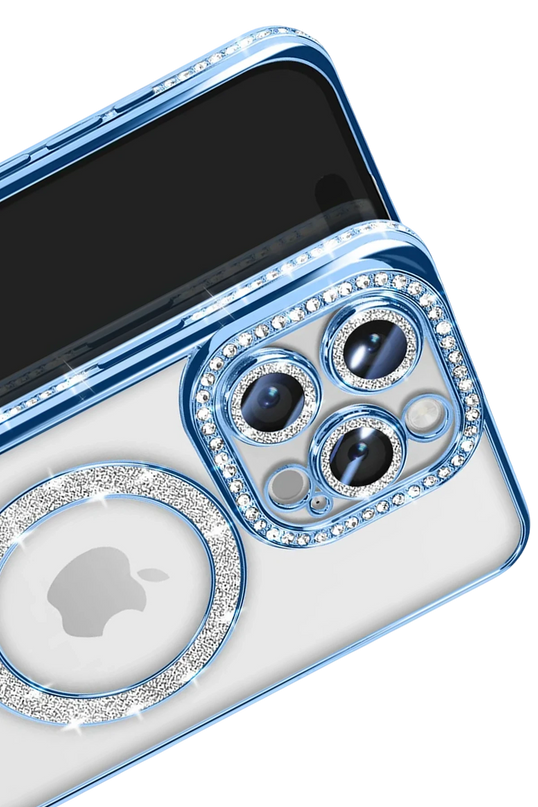 iPhone 16 Pro Max Joke Simli Magneticsafe Kılıf - Mavi 3