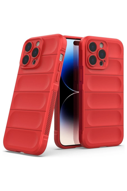 iPhone 16 Pro Max Optimum Silikon Kılıf - Kırmızı 4