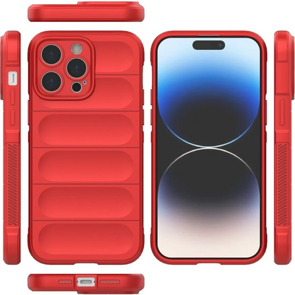 iPhone 16 Pro Max Optimum Silikon Kılıf - Kırmızı 3