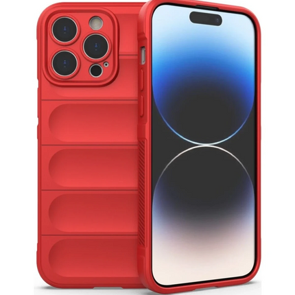 iPhone 16 Pro Max Optimum Silikon Kılıf - Kırmızı