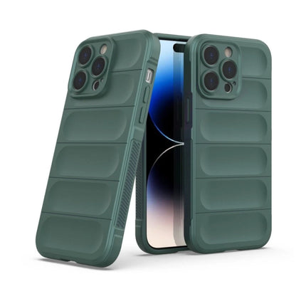 iPhone 16 Pro Max Optimum Silikon Kılıf - Koyu Yeşil 4
