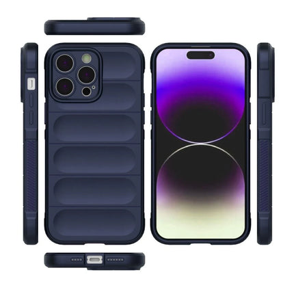 iPhone 16 Pro Max Optimum Silikon Kılıf - Lacivert 4
