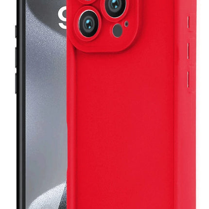 iPhone 16 Pro Max Viera Silikon Kılıf - Kırmızı