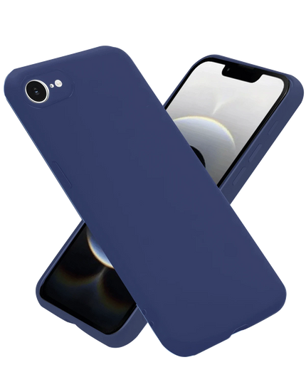 iPhone 16E First Silikon Kılıf - Lacivert