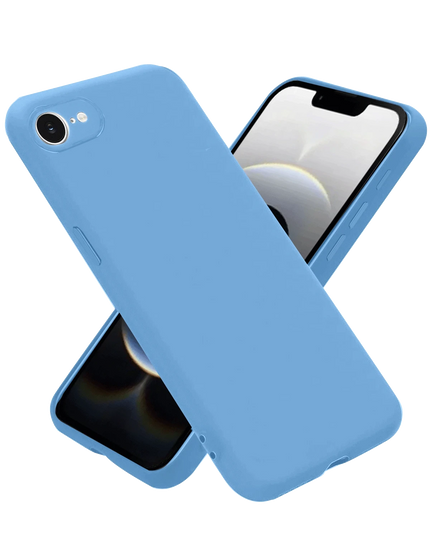 iPhone 16E First Silikon Kılıf - Mavi