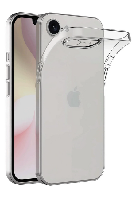 iPhone 16E Lüx Şeffaf Silikon Kılıf