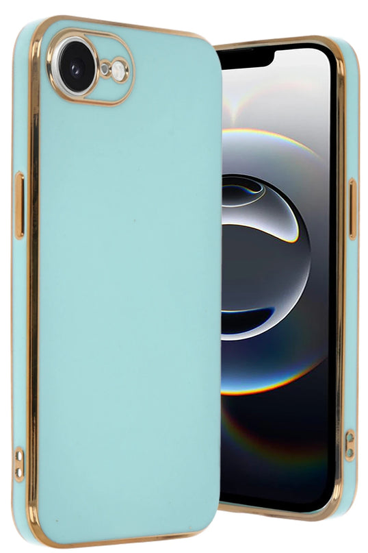 iPhone 16E Volet Silikon Kılıf - Açık Yeşil